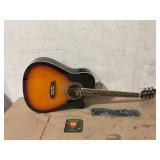 Washburn Festival EA15 Acoustic Electric Cutaway Guitar Bundle