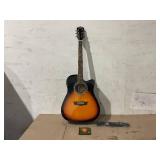 Washburn Festival EA15 Acoustic Electric Cutaway Guitar Bundle