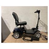 M1 Portal 4-Wheel Mobility Scooter, Blue