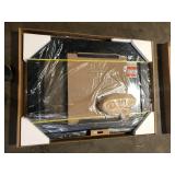 Pleasant Hearth Ascot Large Glass Fireplace Doors  Customer Returns See Pictures