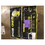 RYOBI ONE+ 18V Cordless Hybrid WHISPER SERIES 12 in. Misting Air Cannon Fan (Tool Only)  Customer Returns See Pictures
