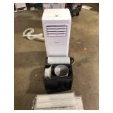 Vissani 5,000 BTU 115-Volt Portable Air Conditioner for 150 sq. ft. Rooms with Dehumidifier and Remote in White Customer Returns See Pictures