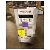 Vissani 5,000 BTU 115-Volt Portable Air Conditioner for 150 sq. ft. Rooms with Dehumidifier and Remote in White Customer Returns See Pictures
