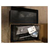 Karl home 2 Tier Large 550 lbs. Capacity Shelf Plastic Utility Cart with Wheels Black   Customer Returns See Pictures