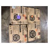 Lot of Commercial Electric 20 in. 3-Speed High Velocity Shroud Floor Fan    Customer Returns See Pictures