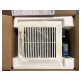 Panasonic Whisper Mighty Pick-A-Flow 70/90 CFM Ceiling/Wall Bathroom Exhaust Fan, Energy Star with 9 in. x 9 in. Grille Footprint  Customer Returns See Pictures