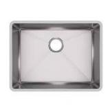Elkay Crosstown 24 in. Undermount Single Bowl 18-Gauge Stainless Steel Kitchen Sink Only   Customer Returns See Pictures