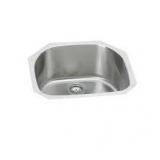 Elkay Signature Plus 24 in. Undermount Single Bowl 18-Gauge Stainless Steel Kitchen Sink Only Customer Returns See Pictures