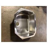 Elkay Signature Plus 24 in. Undermount Single Bowl 18-Gauge Stainless Steel Kitchen Sink Only Customer Returns See Pictures