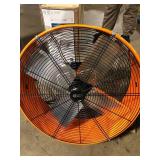 Commercial Electric 24 in. 2-Speed Heavy Duty Tilt Drum Fan Customer Returns See Pictures