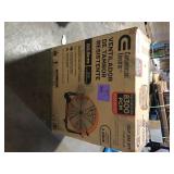 Commercial Electric 24 in. 2-Speed Heavy Duty Tilt Drum Fan Customer Returns See Pictures