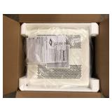 Panasonic WhisperThin DC LED Pick-A-Flow 80 -100 CFM Ceiling/Wall Bathroom Exhaust Fan, 3-3/8 in. Low Profile Housing  Customer Returns See Pictures