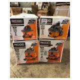 Lot of Assorted Wet/Dry Shop Vacs Various Models and Conditions  Customer Returns See Pictures