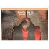 Disney 101 Dalmatians Cruella De Vil Ruthless in Red Doll - Great Villains Collection