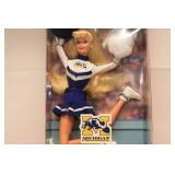University of Michigan Cheerleader Barbie Special Edition
