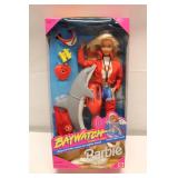 Baywatch Lifeguard Barbie Doll with Dolphin Friend - Mattel 1994