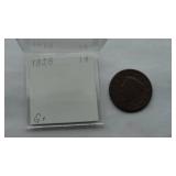 1828 Large Cent  Circulated Cent
