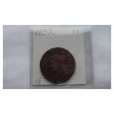 1832 Large Cent  Circulated Cent