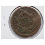 1846 Large Cent  Circulated Cent