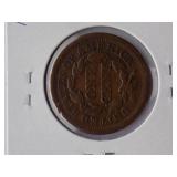 1850 Large Cent  Circulated Cent
