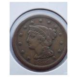 1851 Large Cent  Circulated Cent