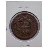 1851 Large Cent  Circulated Cent