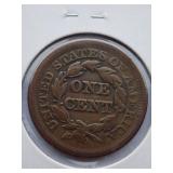 1851 Large Cent  Circulated Cent