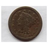 1852 Large Cent  Circulated Cent