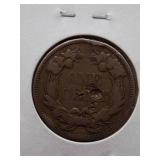 1857 Flying Eagle Circulated