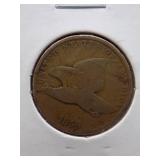 1858 Flying Eagle Circulated