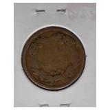 1858 Flying Eagle Circulated