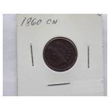 1860 Indian Cent Circulated