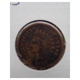 1865 Indian Cent  Circulated