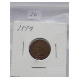 1879 Indian Cent  Circulated