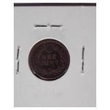 1880,1882, 1885 Indian Cents. Circulated