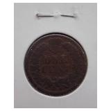 1886 Indian Cent Circulated