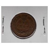 1887, 1890, 1891, 1892  Indian Cent, Circulated
