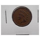 1887, 1890, 1891, 1892  Indian Cent, Circulated