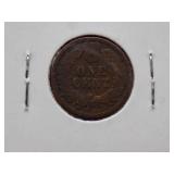 1893,1894, 1895, 1896 Indian Cent, Circulated