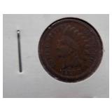 1893,1894, 1895, 1896 Indian Cent, Circulated