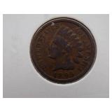 1893,1894, 1895, 1896 Indian Cent, Circulated