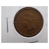 1893,1894, 1895, 1896 Indian Cent, Circulated