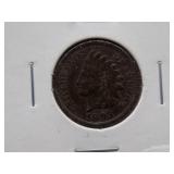1893,1894, 1895, 1896 Indian Cent, Circulated