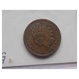 1893, 1899, 1895, 1898, Indian Cent, Circulated