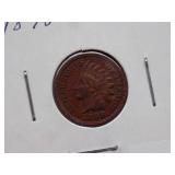 1893, 1899, 1895, 1898, Indian Cent, Circulated