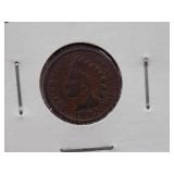 1893, 1899, 1895, 1898, Indian Cent, Circulated