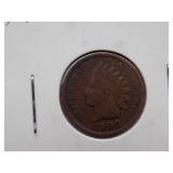 1901, 1900, 1899, 1898, 1893, Indian Cent, Circulated