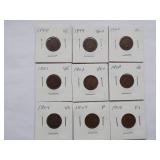 1900, 1901, 1902, 1903, Indian cent