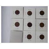 1900, 1901, 1902, 1903, Indian cent