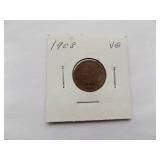 1903, 1904, 1905, 1906, Indian cent